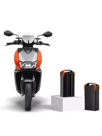 Battery discount scooty new